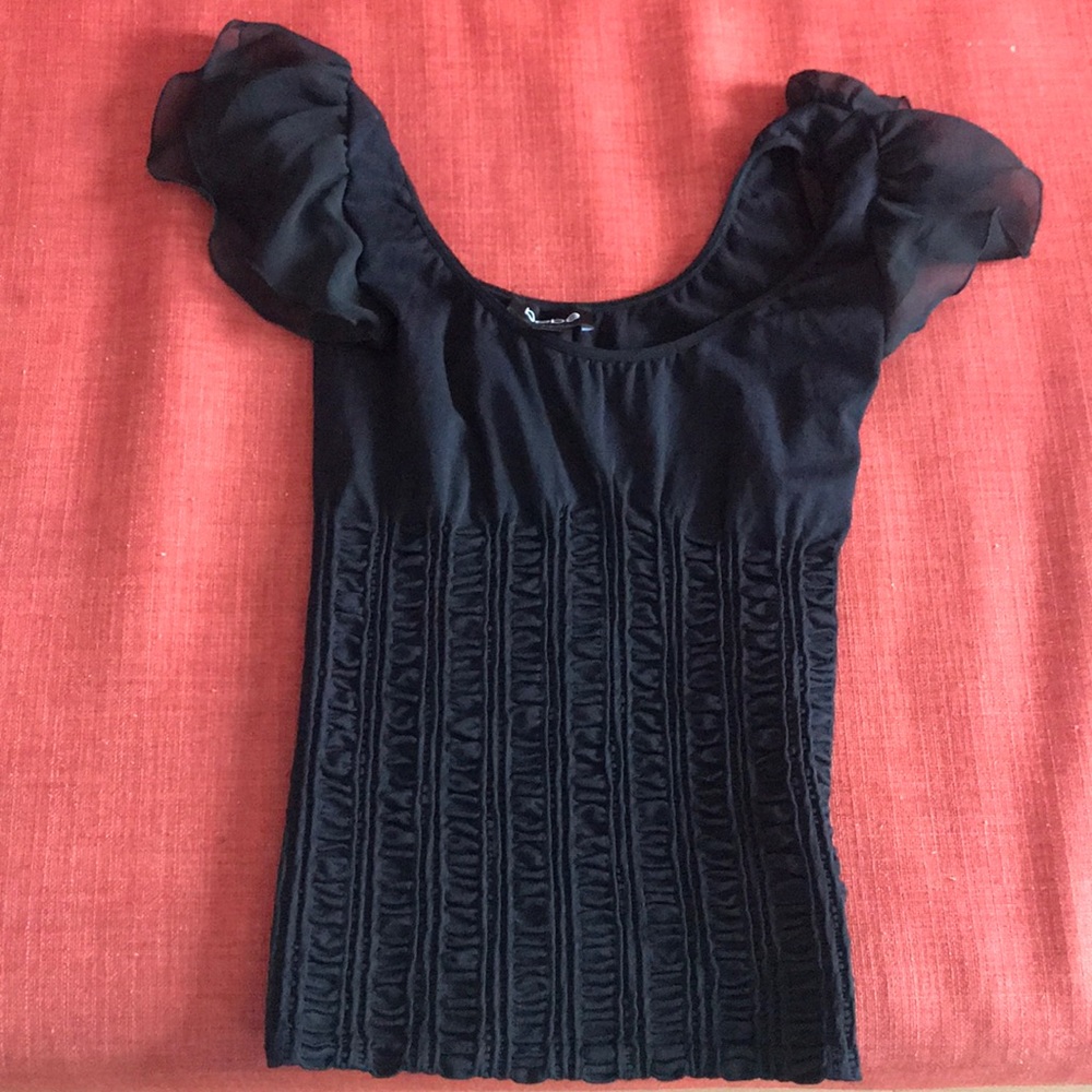 Bebe Dressy Top Size P/S